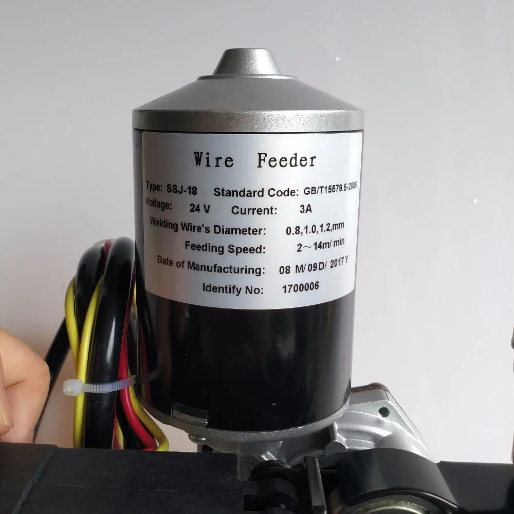 Сварочная проволока Фидер 24 в провод подачи в сборе 0,8-1,0 мм/. 03-.0"(detault) проволока Фидер MIG MAG сварочный аппарат SSJ-18