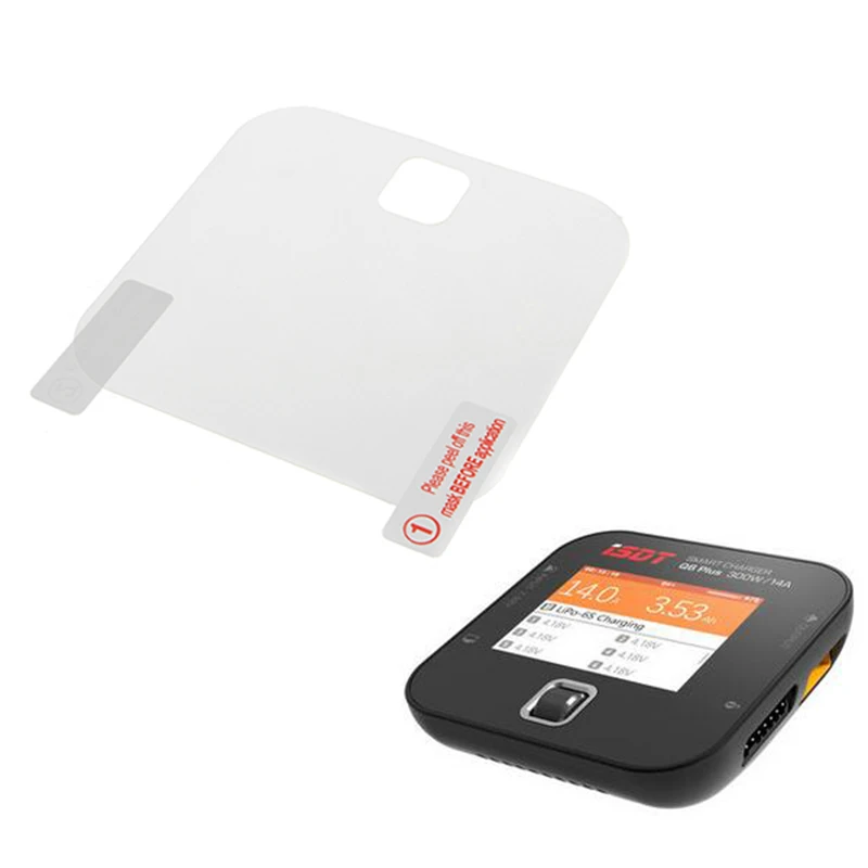 

2PCS ISDT SC620 SC608 Q6 Plus Balance Charger Screen Protective Definition Film Anti-scratch Dustproof Film to Protect Screen