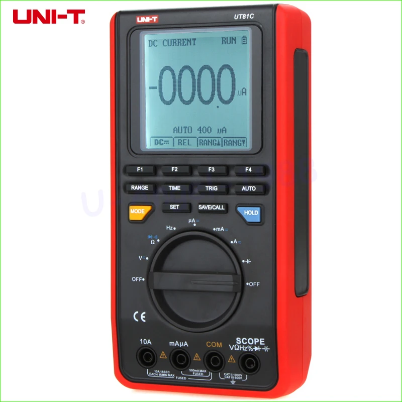 1pcs UNI T UT81C 16MHz 80MS/s Real Time Sample Rate USB Interface LCD