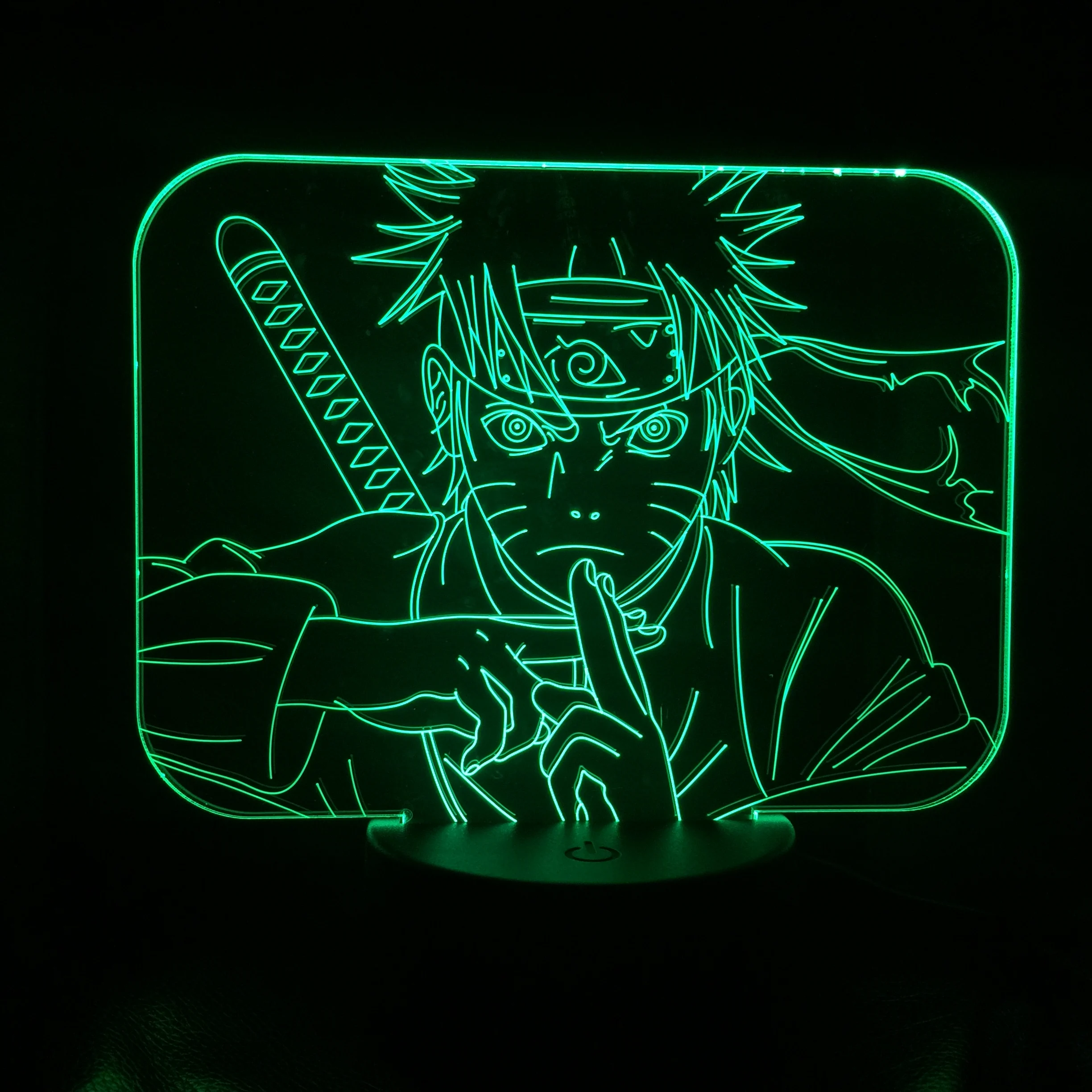  Naruto Uzumaki LED Night Light USB Touch Sensor RGB Home Decor Decorative Lamp Child Kids Naruto Uz - 32970505074