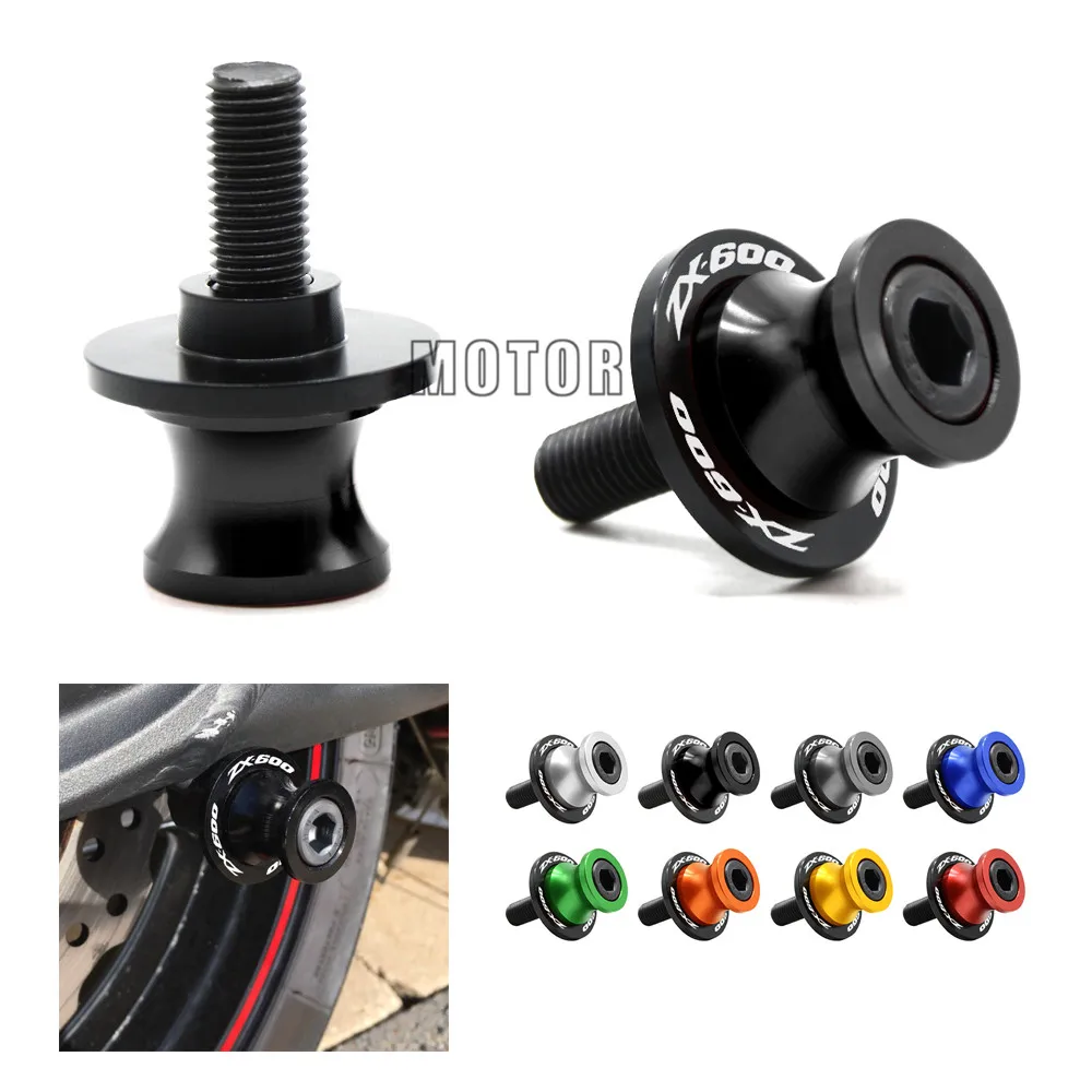 

Swingarm Spools Slider For Kawasaki ZX600 ZX 600 1998-2002 10mm CNC Aluminum Motorcycle Rear Swingarm Frame Cover Protector