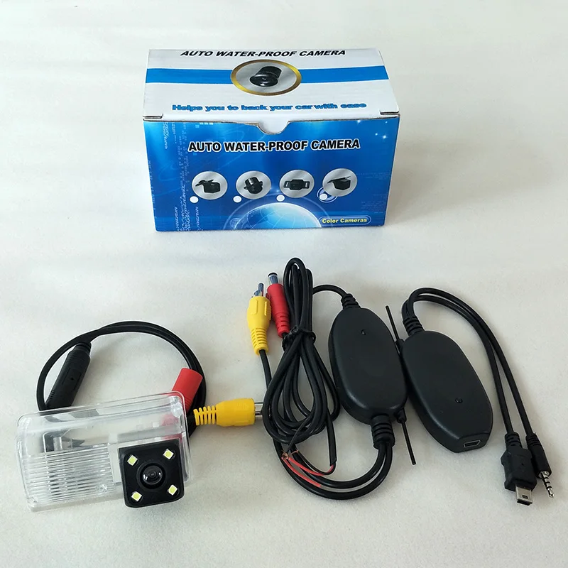 Камера заднего вида для Toyota Auris MK1 E150 2006~ 2012/RCA AUX беспроводной CCD ночного видения HD широкоугольный объектив парковочная камера