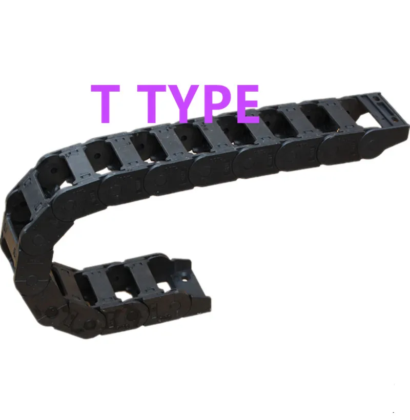 25 Series 1 Meter Plastice Nylon PA66 Drag Chain Cable Carrier