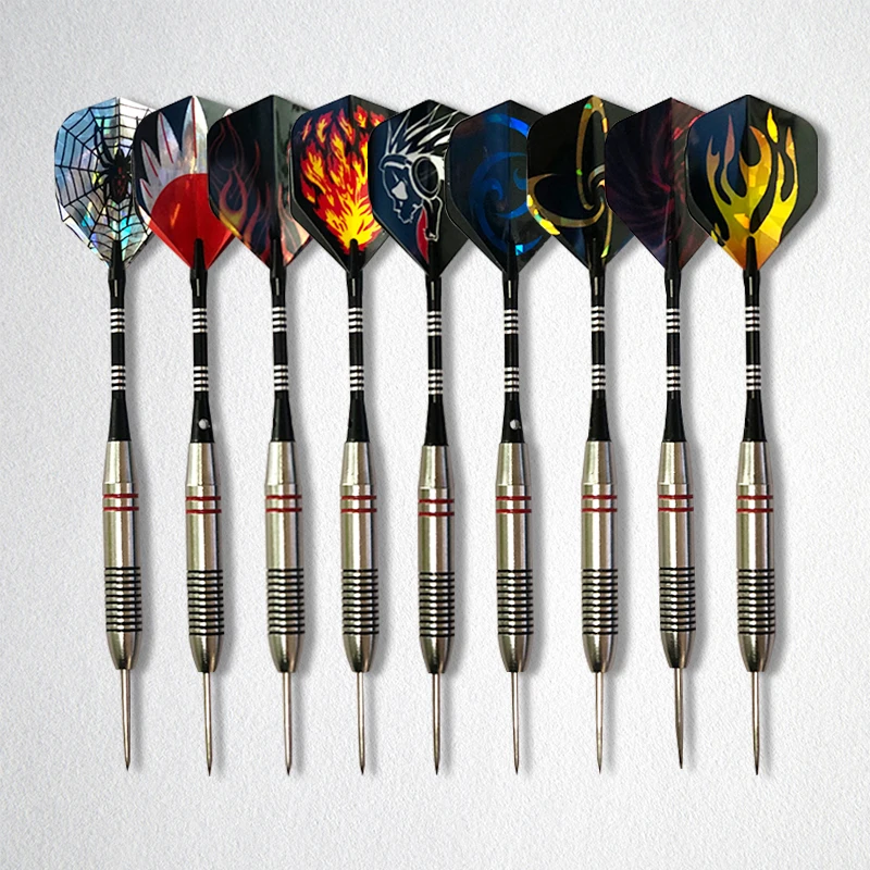 

3pcs/Set Professional 25g Tungsten Steel Tips Darts Multiple Styles Colorful Needle Tip Darts with Dart Flights Sports E