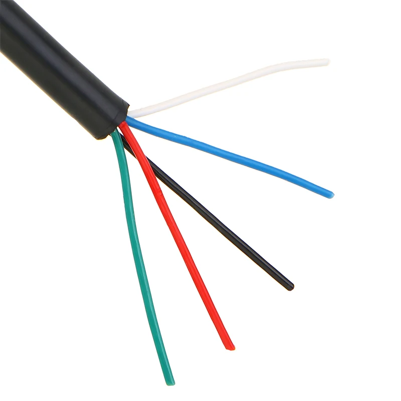 

Mayitr Electronic Soldering Iron High Temperature 5 Core Silicone Cable Wire Accusing Handle T12 1m DIY Soldering Station