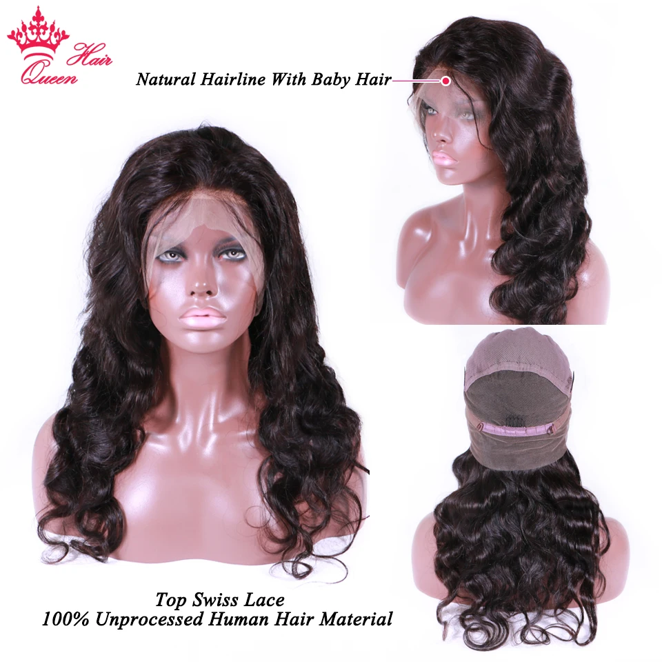 Peruca Cheia Do Laço 100% Cabelo Humano