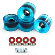 Soft Big Wheels Skateboard Longboard Wheels PU 70MM Durable Super Cruiser Wheels Road Longboard
