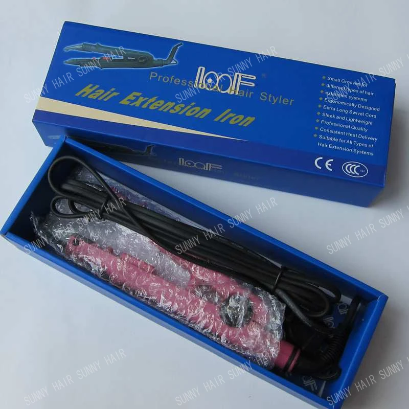 Profesional Hair Extension Iron fusion Connector EU US AU plug