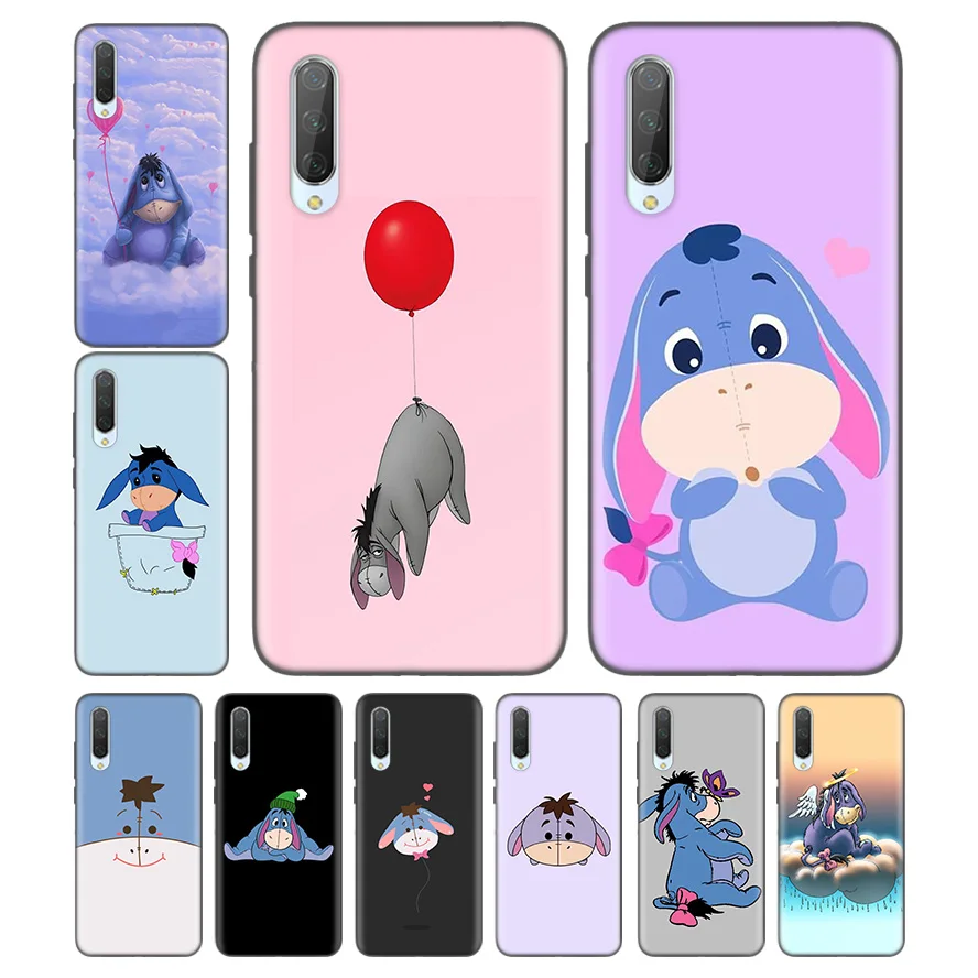 

Silicone Case For Xiaomi Redmi Note 7 7A 7S 6 6A 5 K20 Mi A1 A2 8 9T CC9 CC9E Lite Pro F1 Cover Couqe Housing Baby Eeyore Donkey