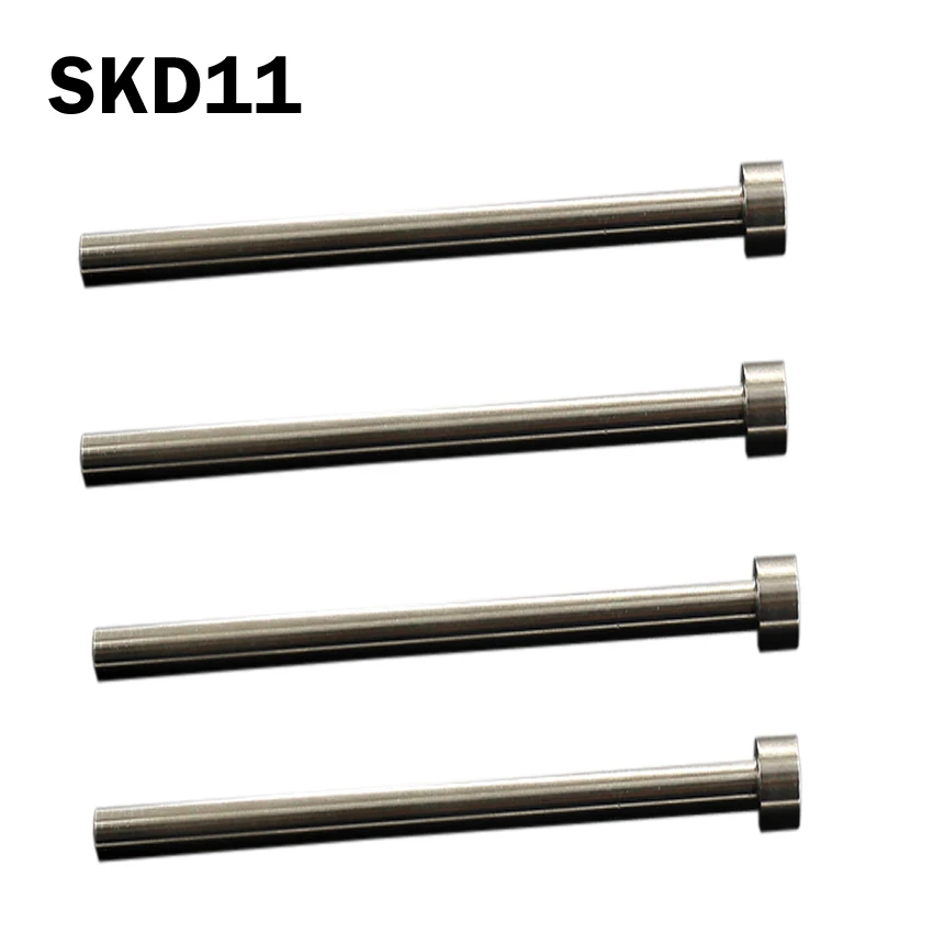 

6*40 6x40 6*50 6x50 6*60 6x60 6mm OD HRC60 T Shape Type SKD11 Press Die Component Straight Plastic Mold Ejector Punch Pin