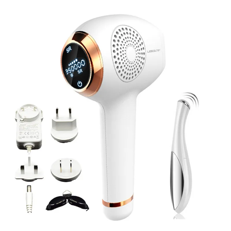 

Rechargable Electric Hair Removal Skin Rejuvenation Painless IPL Epilator Home Pulsed Light Unisex for Men & Women