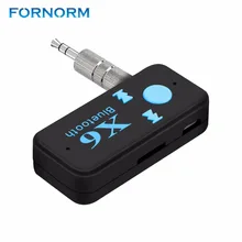 3,5 мм Bluetooth V4.1 приемник Музыка Аудио Адаптер Перезаряжаемые Портативный хэндс-фри для машины с картой TF слот для Динамик автомобильная стереосистема