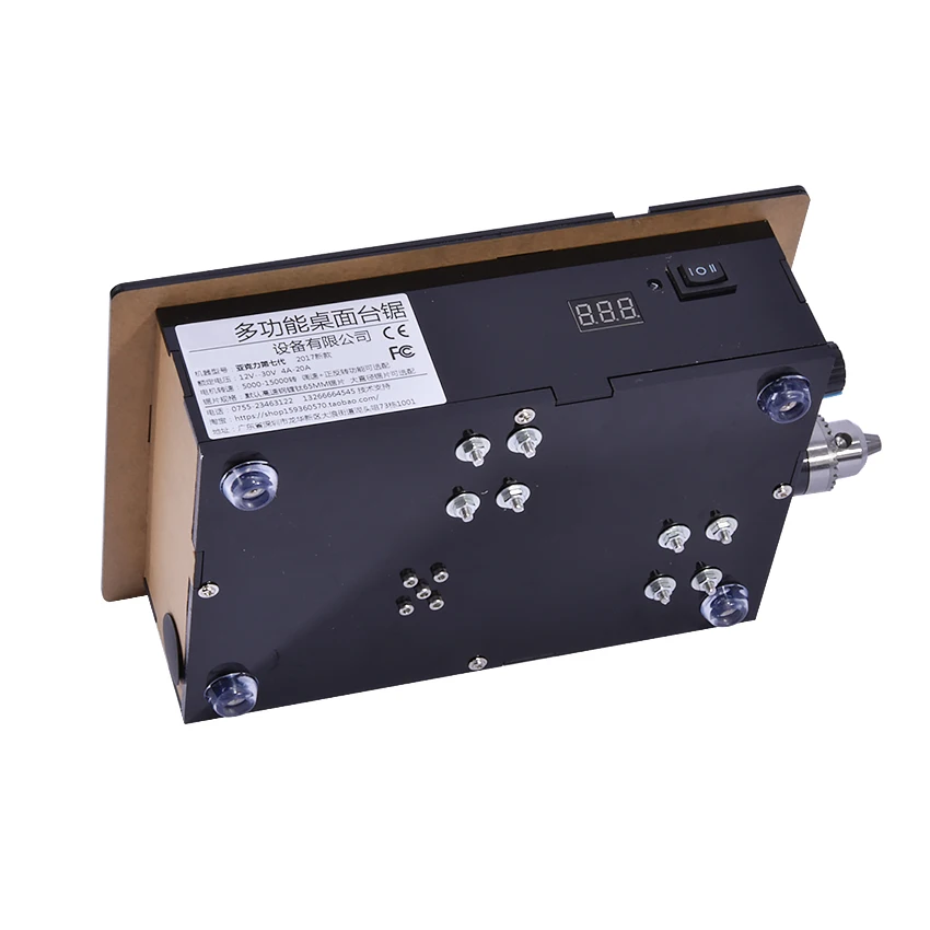 Mini Table Saws DIY 775 Small Saws High-profile Table Saws Cutting Machine With Speed Control/Positive Inversion/Voltage Display Mini Table Saws DIY 775 Small Saws High-profile Table Saws Cutting Machine With Speed Control/Positive Inversion/Voltage Display
