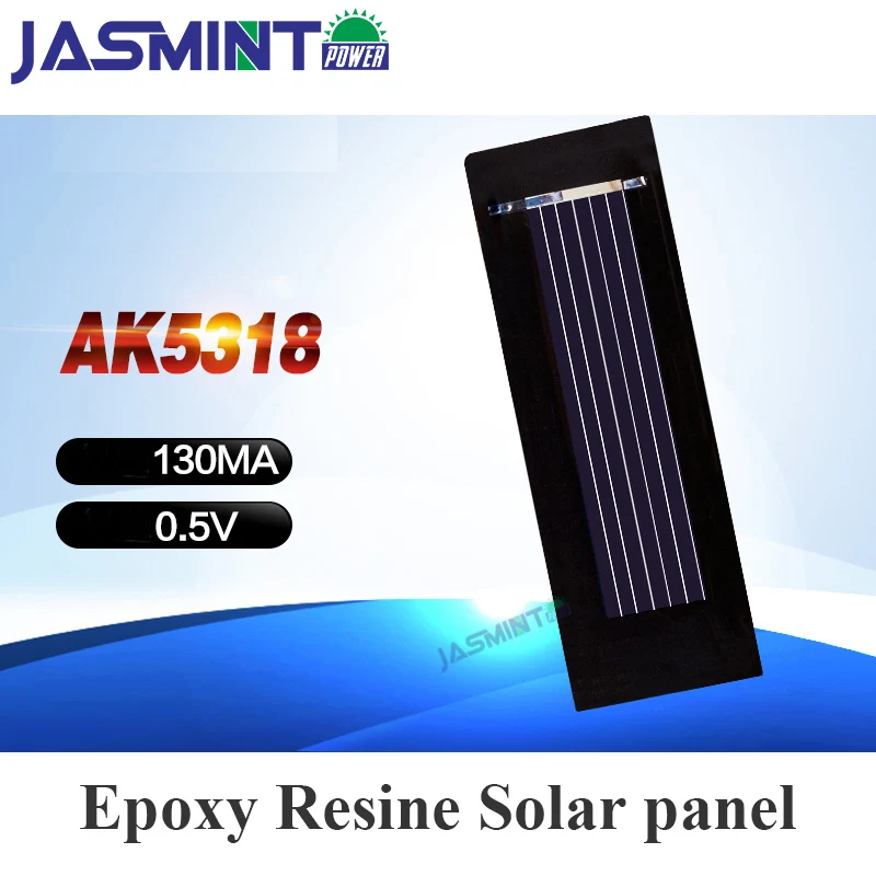 

53*18mm 85mA 1V Polycrystalline Solar Panel Poly Battery Charger For DIY Solar fan hat solar toys car