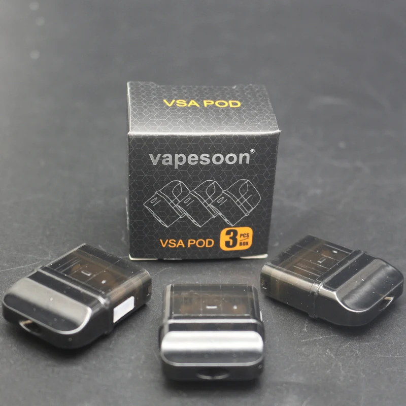 

3pcs/lot Origianl vapesoon 2ml Capacity Vape Pods System Fit for vapesoon VSA Kit Free Shipping
