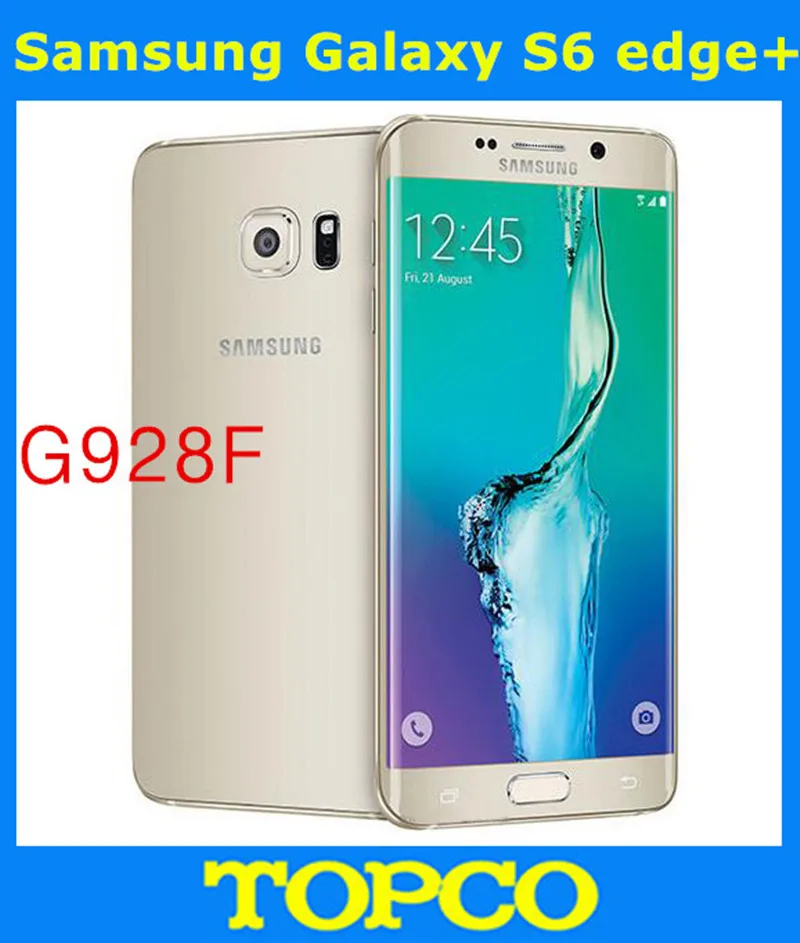 

Samsung Galaxy S6 edge+ Original Unlocked 4G GSM S6 edge plus G928F Android Mobile Phone Octa Core 5.7" 16MP 4GB RAM 32GB ROM