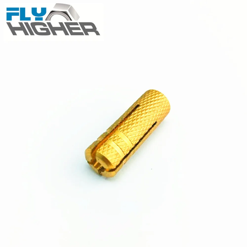 

M8X30 Brass Drop In Anchor for Concrete Structures 100pcs/pack