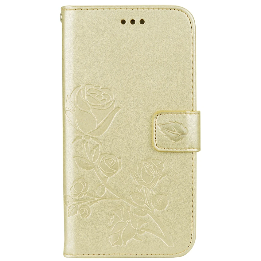 Роскошный кожаный чехол с объемным цветком для Apple iPhone 11 Pro XS Max XR X, откидной Чехол-бумажник для iPhone 8, 7, 6S Plus, x, 10, 5, SE, Funda Capa