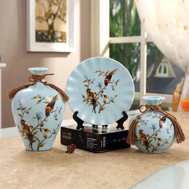 Color : 2 XYSQWZ Ceramic Vase European Decoration Home Decoration Living Room Crafts Decoration Wine Cabinet TV Cabinet Vase Color : 2 XYSQWZ Ceramic Vase European Decoration Home Decoration Living Room Crafts Decoration Wine Cabinet TV Cabinet Vase