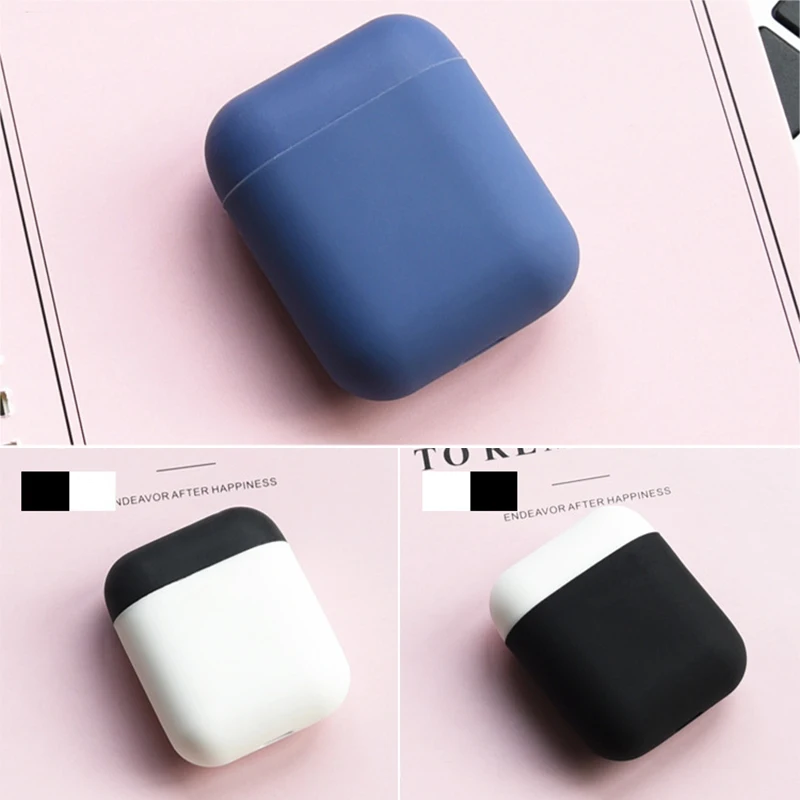 CASPTM Сплит Наушники Аксессуары для Apple Airpods 1 2 ультра-тонкая bluetooth-гарнитура Силиконовый чехол для Airpods протектор