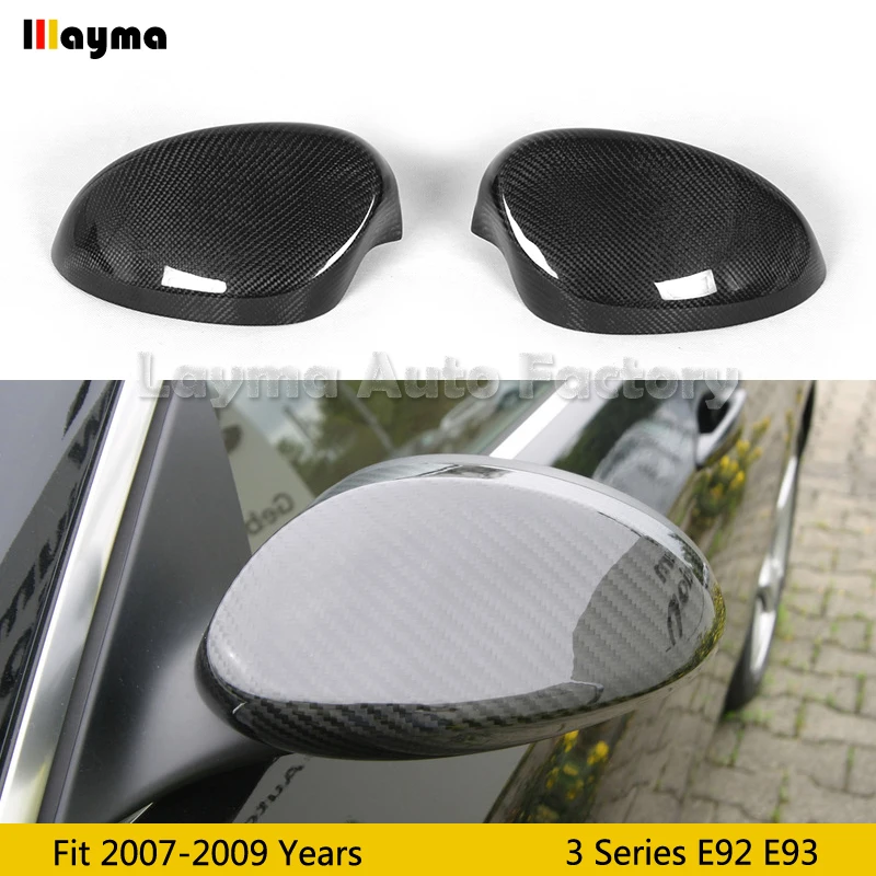 

Per Style Carbon Fiber Mirror cover For BMW 3 Series 2 Door Coupe E92 Convertible E93 2007-2009 year rear mirror cap (stick-on)