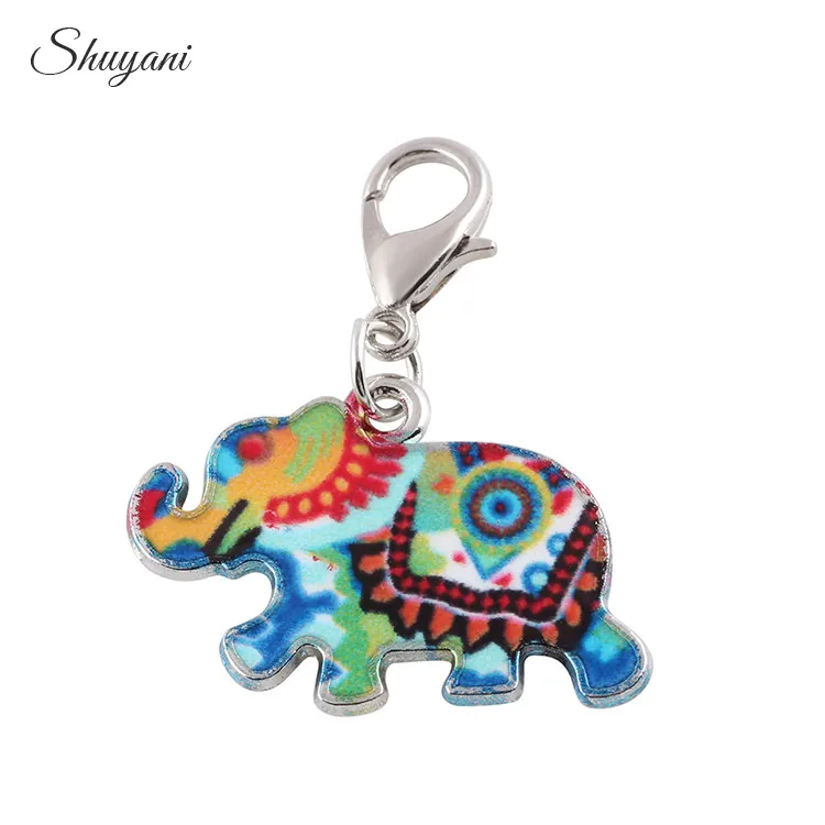 20pcs-lot-Fashion-Colorful-Drop-Oil-Enamel-Charms-Animal-Elephant-Charms-Pendant-with-Lobster-Clasp-Jewelry