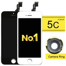 Alibaba china 20 pcs n lcd dead pixel para iphone 5c digitador assembléia tela bom trabalho frete grátis