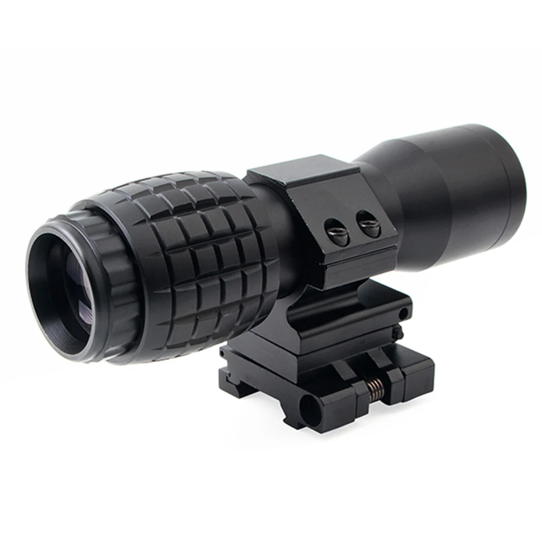 

Rowsfire New 4X 408 Wear-Resistant Pineapple Quadruple Teleconverter Mechanical Aim Point For WG Games For Teenager - Black
