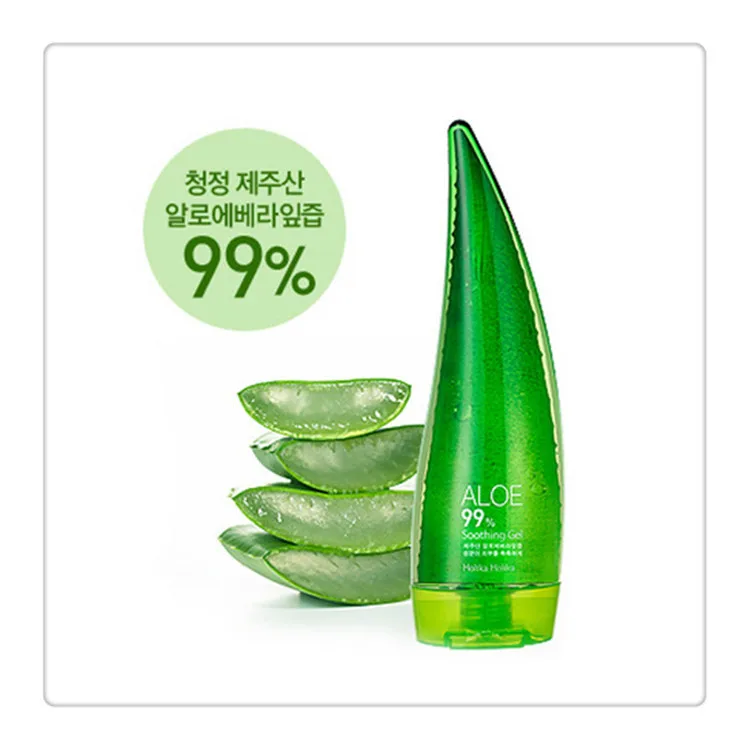 100 Natural aloe vera gel no side effects Korean band face Care mask