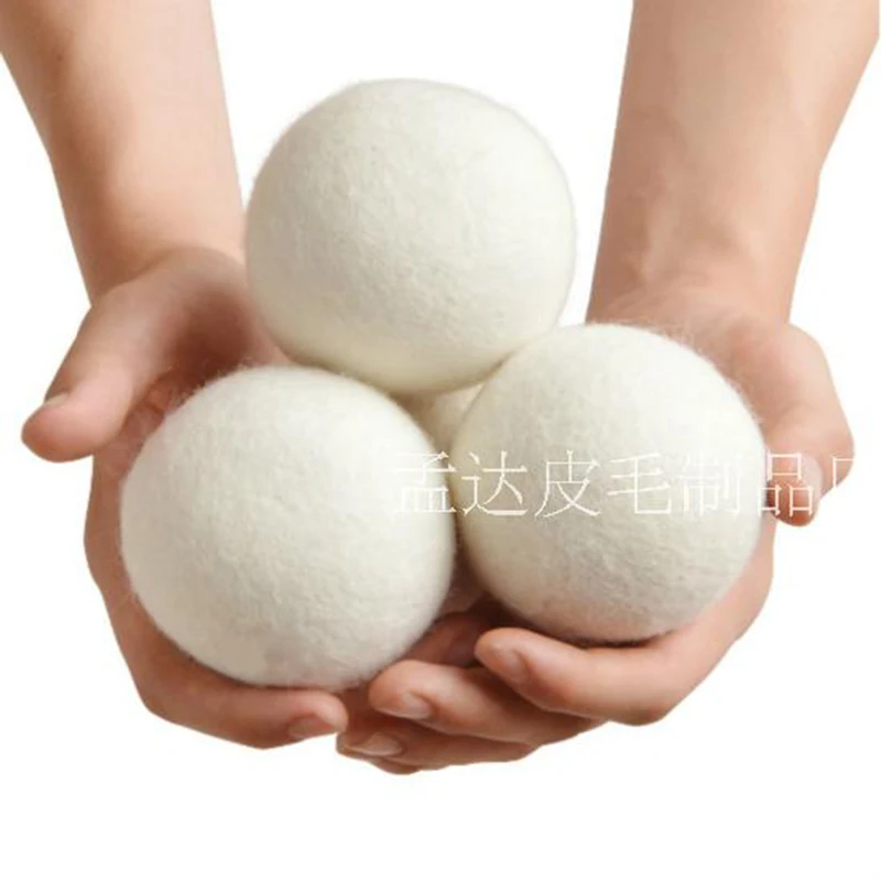 7cm Wool Clothes Laundry Ball for Washing Machine Drying Clothing Ball Wool Dryer Ball Laundry