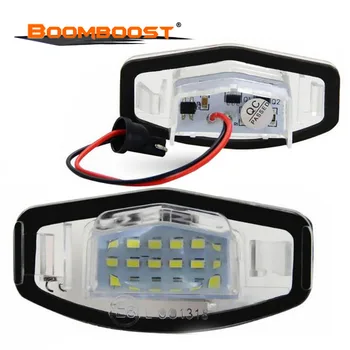 

1 Pair License Plate Lights Car Accessories 12V Error Free For H/onda Civic Pilot Accord Odyssey Acura MDX RL TL TSX RDX