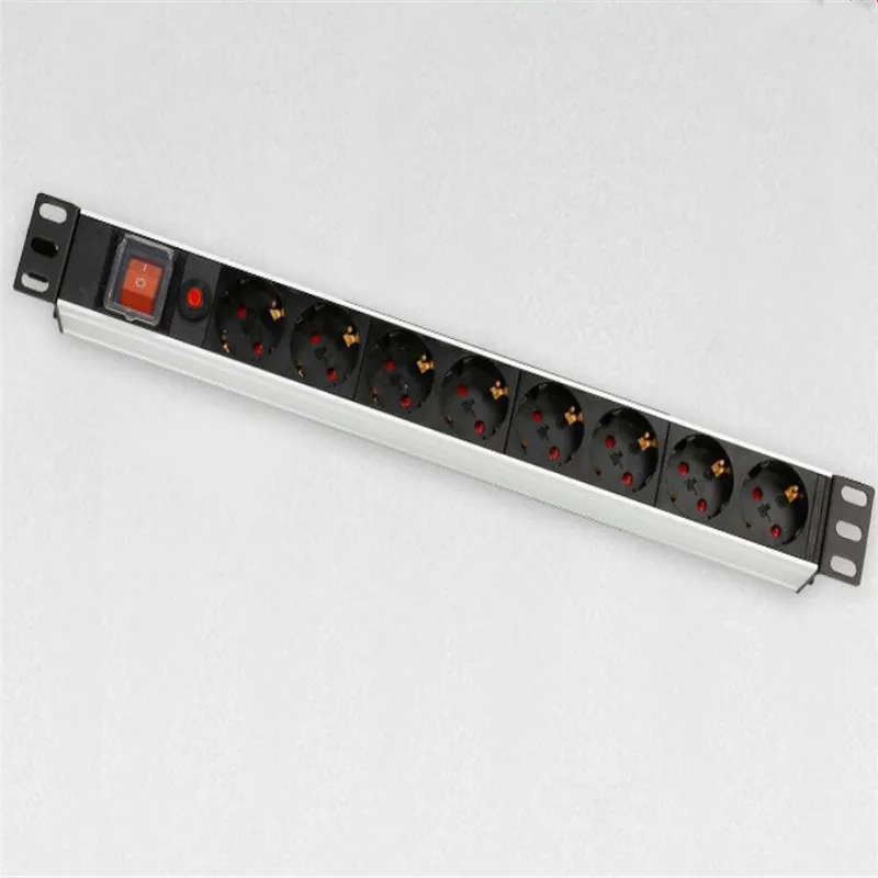 Удлинитель PLYMOTON PDU 1U удлинитель с разными розетками переменного тока защита от