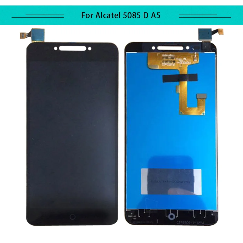 1 шт./лот для Alcatel A5 LED 5085D 5085Y Полный ЖК дисплей в сборе с сенсорным экраном