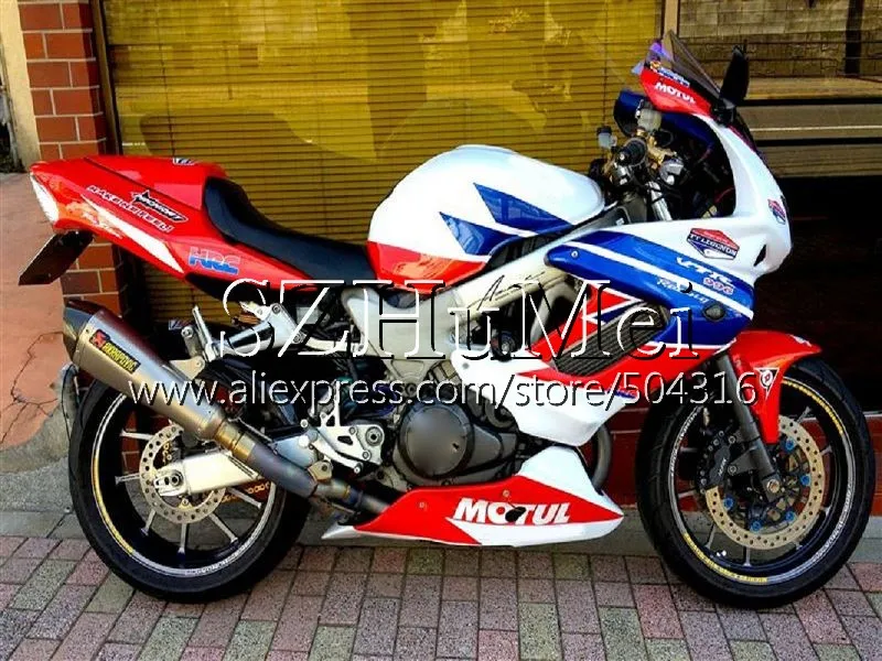 Комплект для HONDA SuperHawk VTR1000F глянцевый черный 97 98 99 00 01 108SH. 4 VTR1000 F VTR 1000F 1000 F 1997 1998 1999 2000 2001 обтекатель - Цвет: No.  15