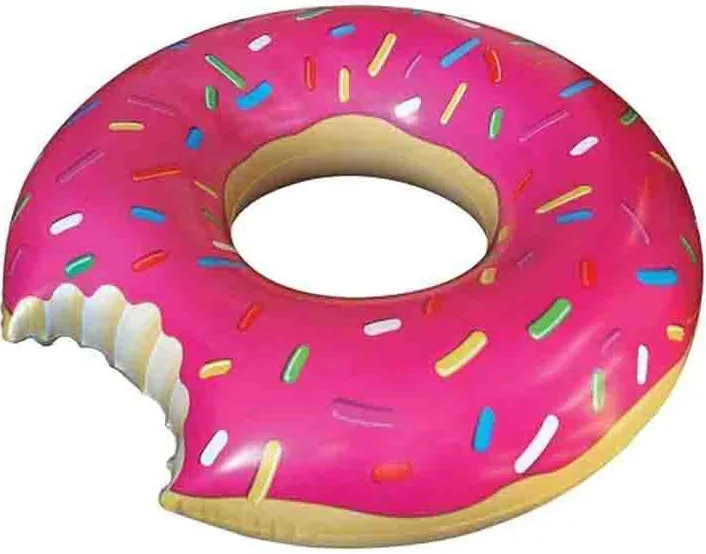 Pessimistisch Minder dan moord Enorme Donut Vormige Zwemmen Ring opblaasbare donut zwembad float volwassen  zwembad drijft gratis verzending|pool floats for adults|ring etcpool  mattress - AliExpress