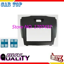 Good 2Din Fascia For Chevrolet TraiBlazer Isuzu D-Max Holden Colorado Radio DVD Stereo Panel Dash Mount Install Trim Kit Frame
