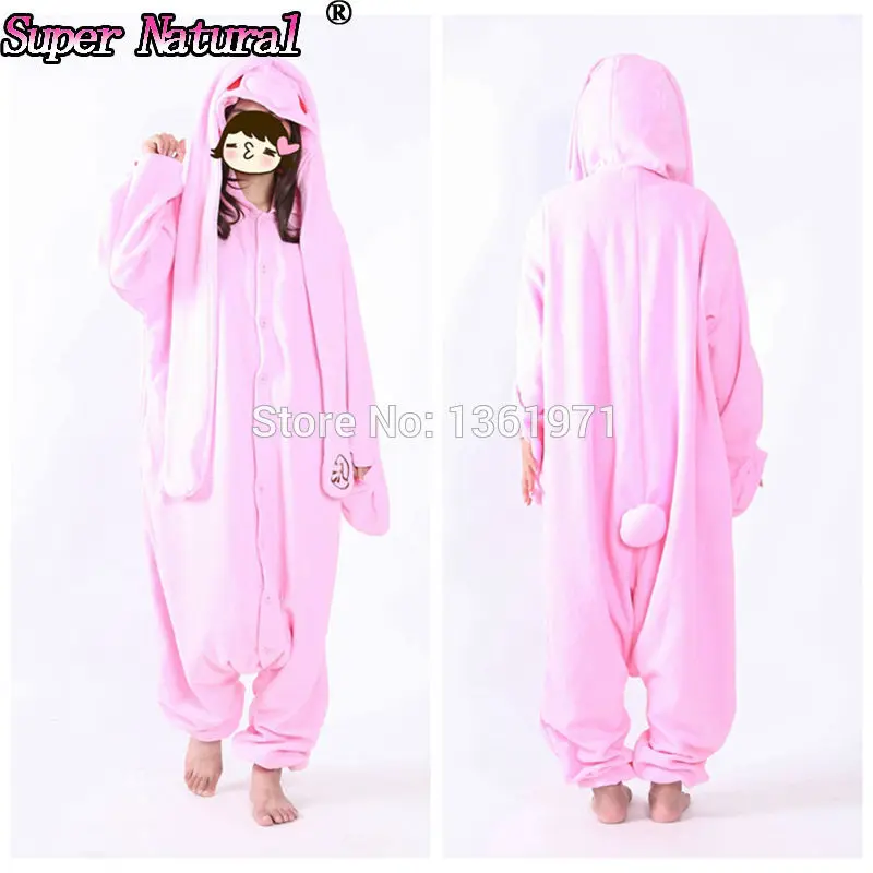 Hksng James Gloomy Bunny Rabbit Pajamas Animal Winter Women Girls Onesies Adult Kigu Pink Rabbit For Party Kigu Pajama Sets Aliexpress