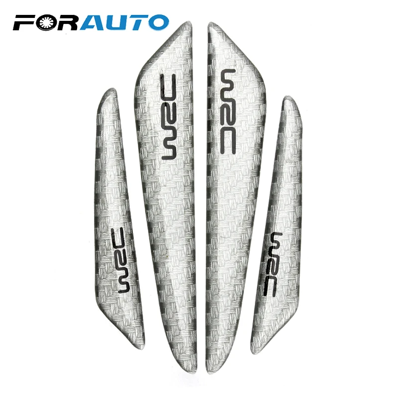 

FORAUTO Car Sticker Door Protector Door Side Edge Protection Guards Stickers For Universal Car Styling Carbon Fiber Accessories