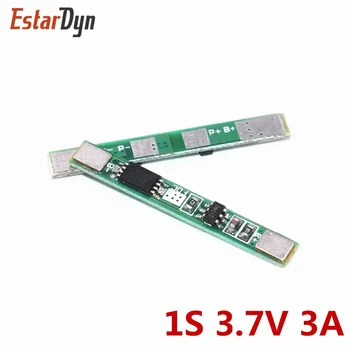 

50PCS 1S 3.7V 3A li-ion BMS PCM battery protection board pcm for 18650 lithium ion li battery I51