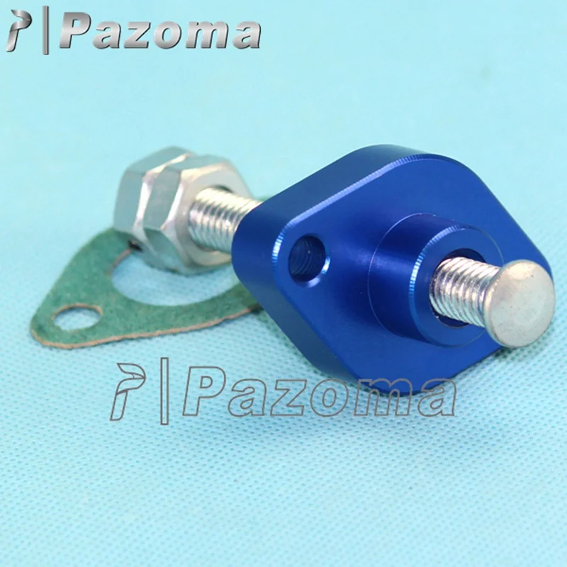 Motorcycle Accessories Blue Manual Adjuster Cam Timing Chain Tensioner For Kawasaki Off-Road Kl 250 a/c 78-84 Klx 250 94-96 Kl 600 650 Klr