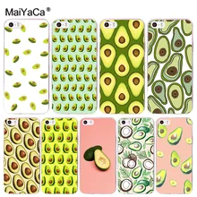 MaiYaCa Avocado Voedsel Patroon Coque Shell Telefoon Case voor Apple iPhone 8 7 6 6S Plus X 5 XS XR XSMAX(China)