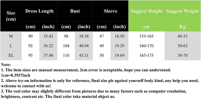 sleepshirts size