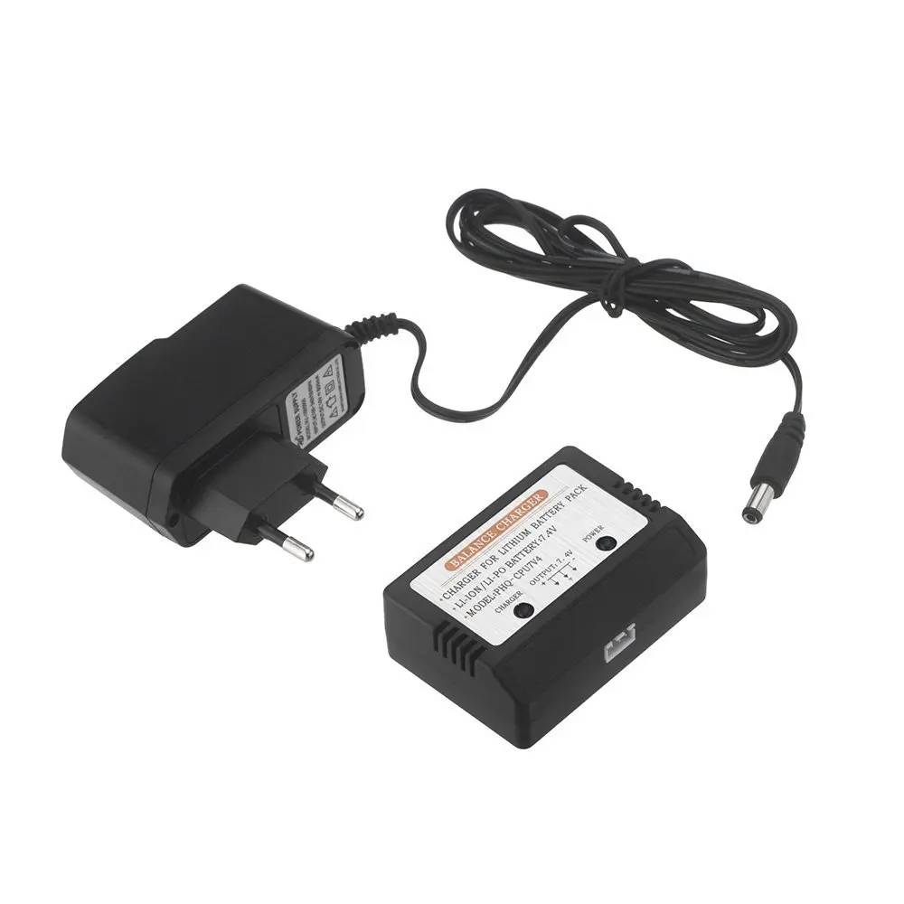 

7.4V Wltoys A949 A959 A969 A979 K929 1/18 Rc Car Charger EU Plug A949 58 Part for Wltoys RC Car Part