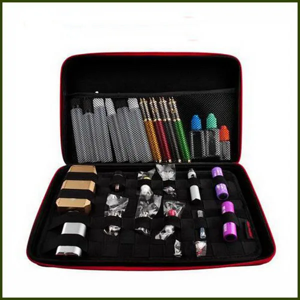

leiqidudu Kbag E Cig Carrying case DIY Tool Portable Vape Case e liquid cotton Coil jig mechanical mod box cigarro eletronic