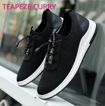 

New listing hot sale summer net men Breathable running shoes sports shoes T8806