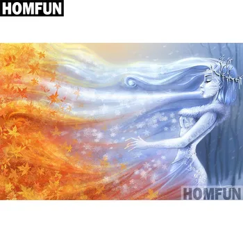 

HOMFUN Full Square/Round Drill 5D DIY Diamond Painting "Cartoon princess" Embroidery Cross Stitch 5D Home Decor Gift A06506