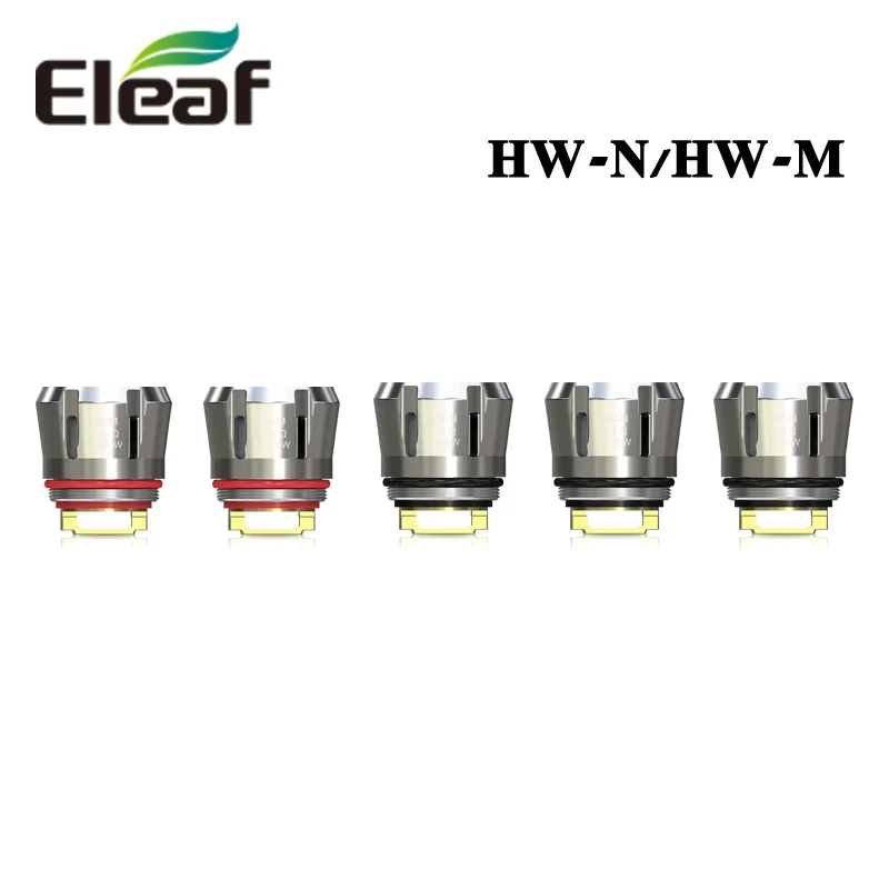 5 шт./лот,, Eleaf, HW-M головка, 0.15ом, HW-N, 0.2ом, катушка, HW M, HW, N катушка, испаритель для Eleaf iJust, 3 комплекта, ELLO Duro, танк