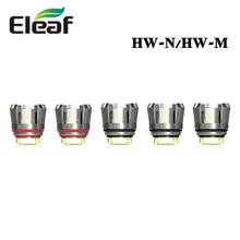 5 шт./лот,, Eleaf, HW-M головка, 0.15ом, HW-N, 0.2ом, катушка, HW M, HW, N катушка, испаритель для Eleaf iJust, 3 комплекта, ELLO Duro, танк