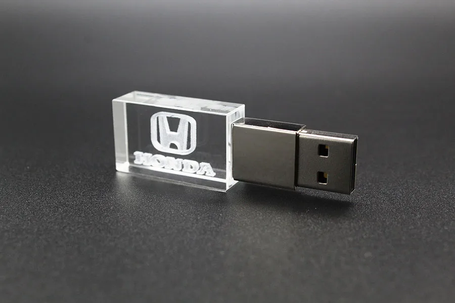 Usb2.0 металлический кристалл Honda ключ модель USB флэш-накопитель 4 ГБ 8 ГБ 16 ГБ 32 ГБ драгоценный камень ручка привода специальный подарок