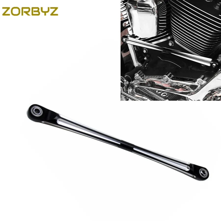 ZORBYZ Black Edge Cut Aluminum Gear Shifter Shift Linkage For Harley Touring FLHT FLTR FLST FLTC